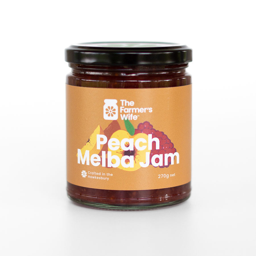 Peach Melba Jam