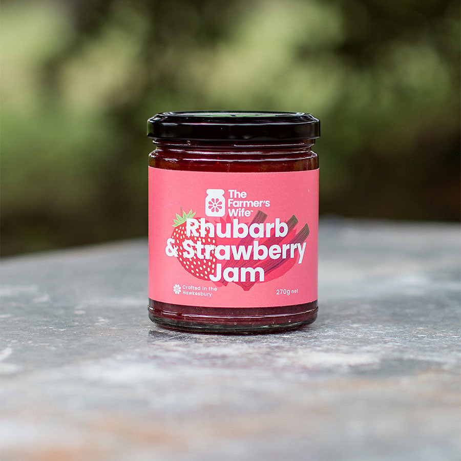 Rhubarb & Strawberry Jam